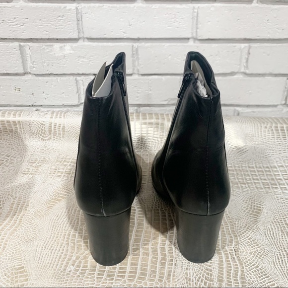 Asos Women’s Rescue Black Leather Block Heel - Picture 7 of 11